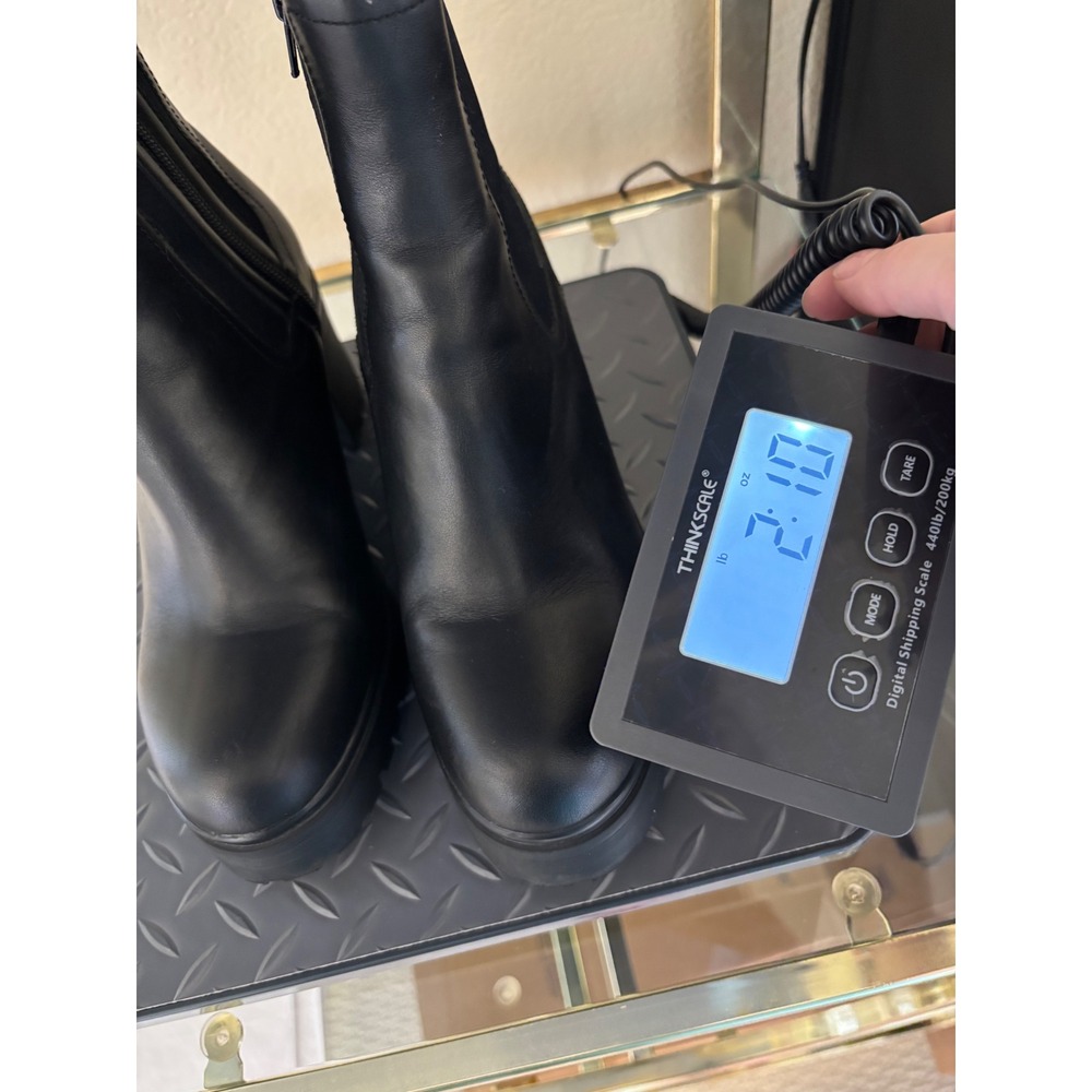 Jeffrey Campbell Black Ankle Boots - Picture 11 of 11